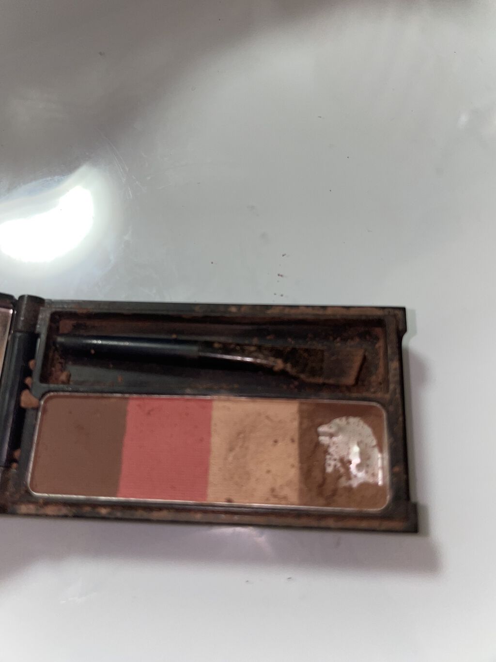 UR GLAM　EYEBROW POWDER a /U R GLAM/パウダーアイブロウを使ったクチコミ（2枚目）