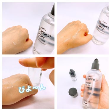 スネイルムチン95+ペプチドフェイシャルエッセンス/JUMISO/美容液を使ったクチコミ（2枚目）