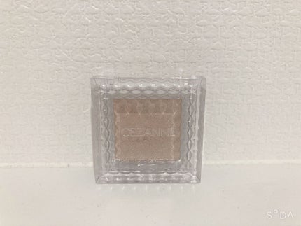 シングルカラーアイシャドウ/CEZANNE/単色アイシャドウを使ったクチコミ(1枚目)