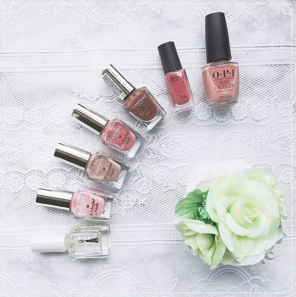 カラフルネイルズ/キャンメイク/マニキュアを使ったクチコミ（1枚目）