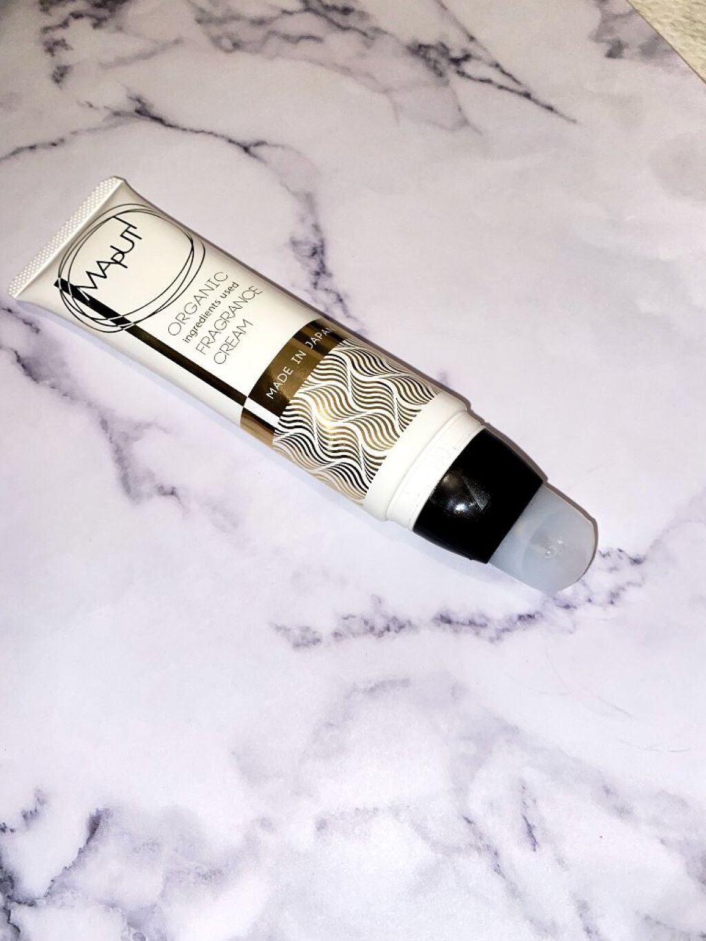 オーガニックフレグランスバストクリーム/MAPUTI/バスト・ヒップケアを使ったクチコミ(2枚目)