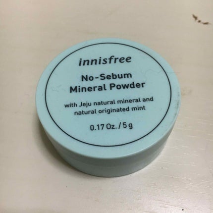 ノーセバム ミネラルパウダー/innisfree/ルースパウダーを使ったクチコミ(1枚目)