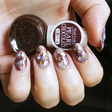 ダイヤモンドネイルポリッシュ/HOMEI/マニキュアを使ったクチコミ(2枚目)