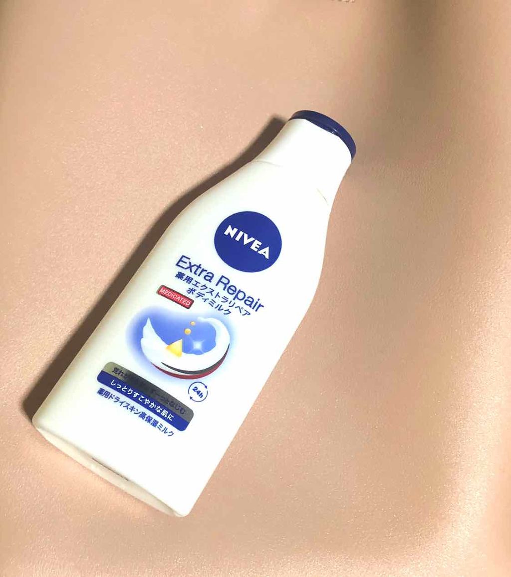 薬用エクストラリペアボディミルク/ニベア/ボディミルクを使ったクチコミ（1枚目）