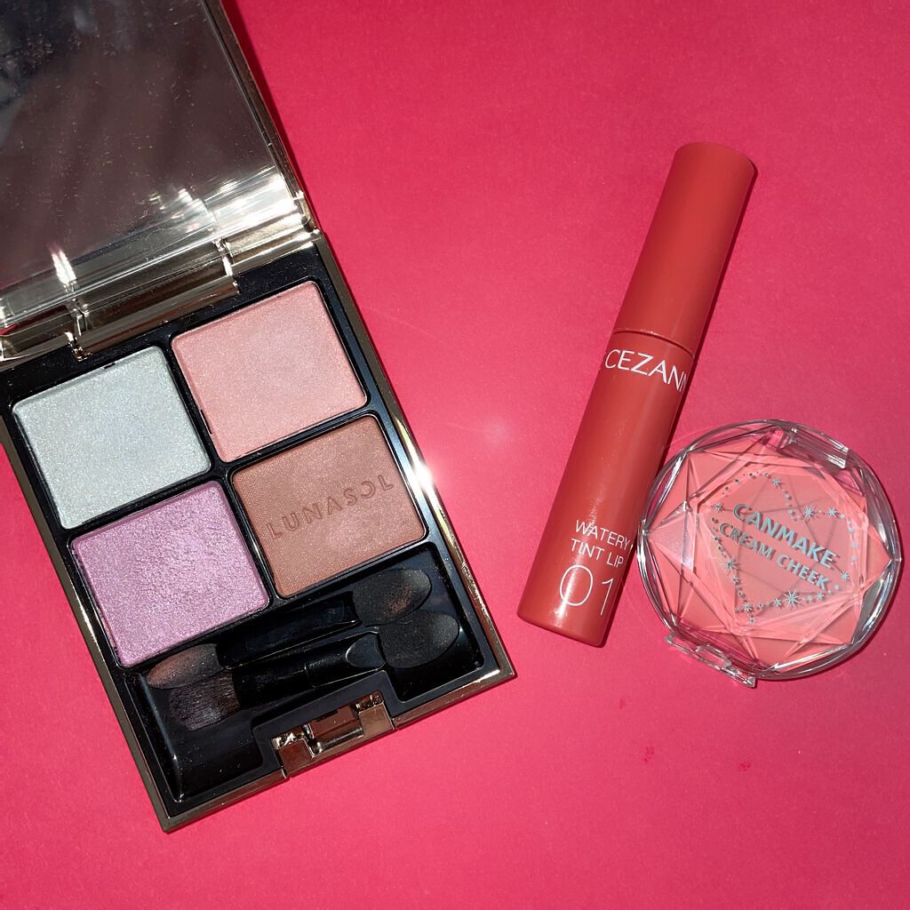 クリームチーク/キャンメイク/ジェル・クリームチークを使ったクチコミ（2枚目）