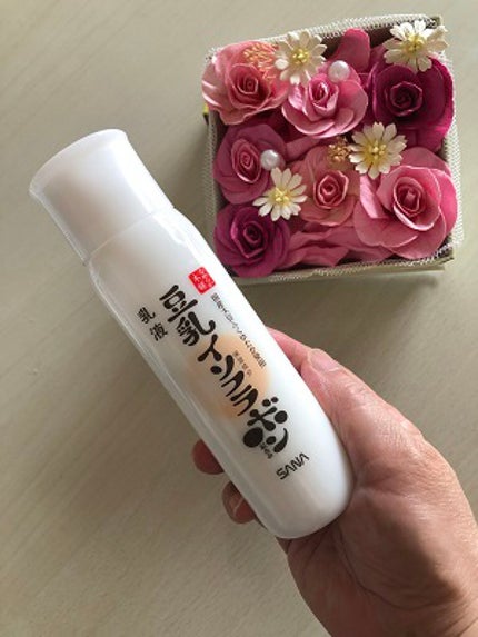 なめらか本舗 乳液 NCのクチコミ「高純度豆乳イソフラボンと豆乳発酵液をダブル配合
九州産の丸大豆ふくゆたか由来のイソフラボ.....」(1枚目)