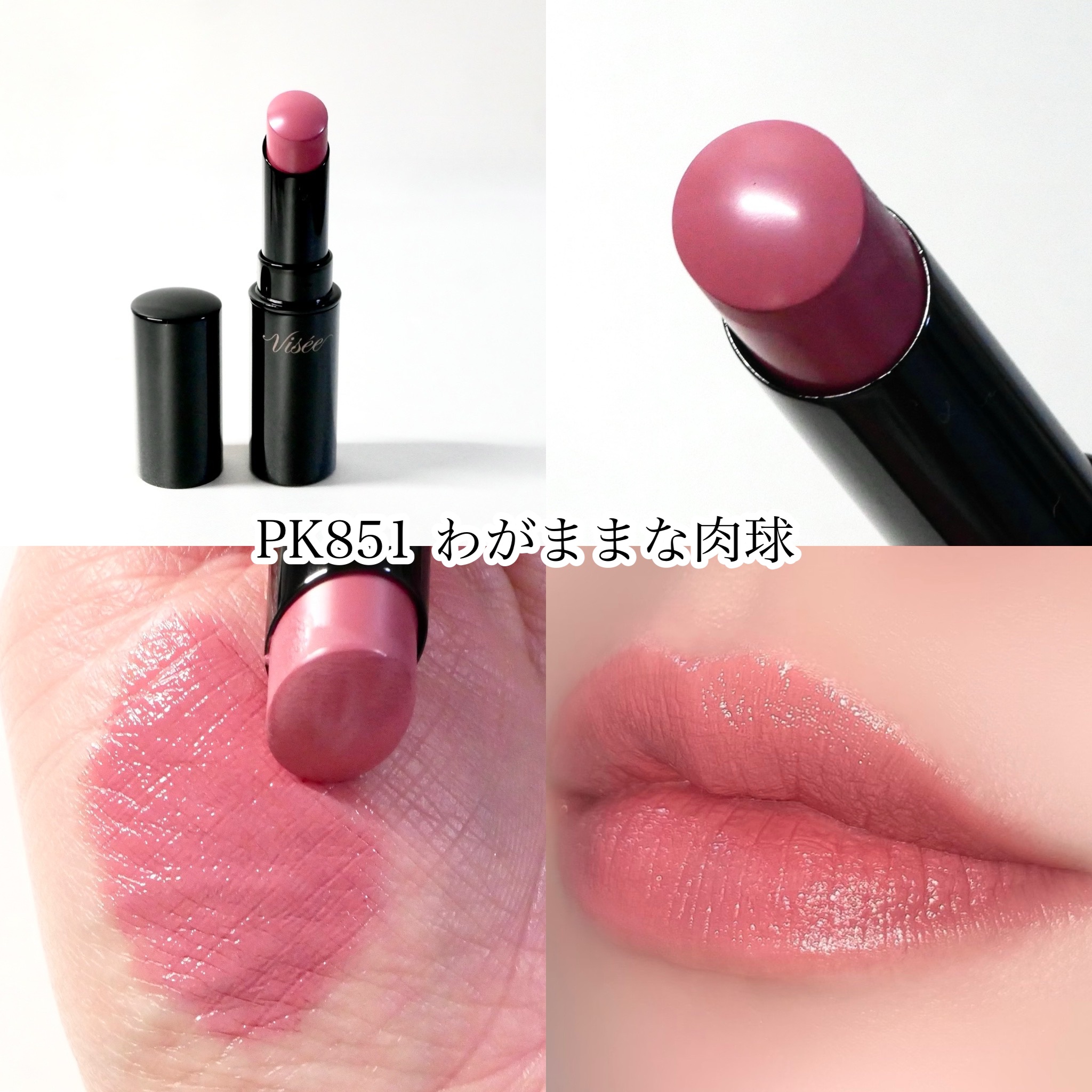 限定色レビュー】ネンマクフェイク ルージュ｜Viséeは落ちないのか？色