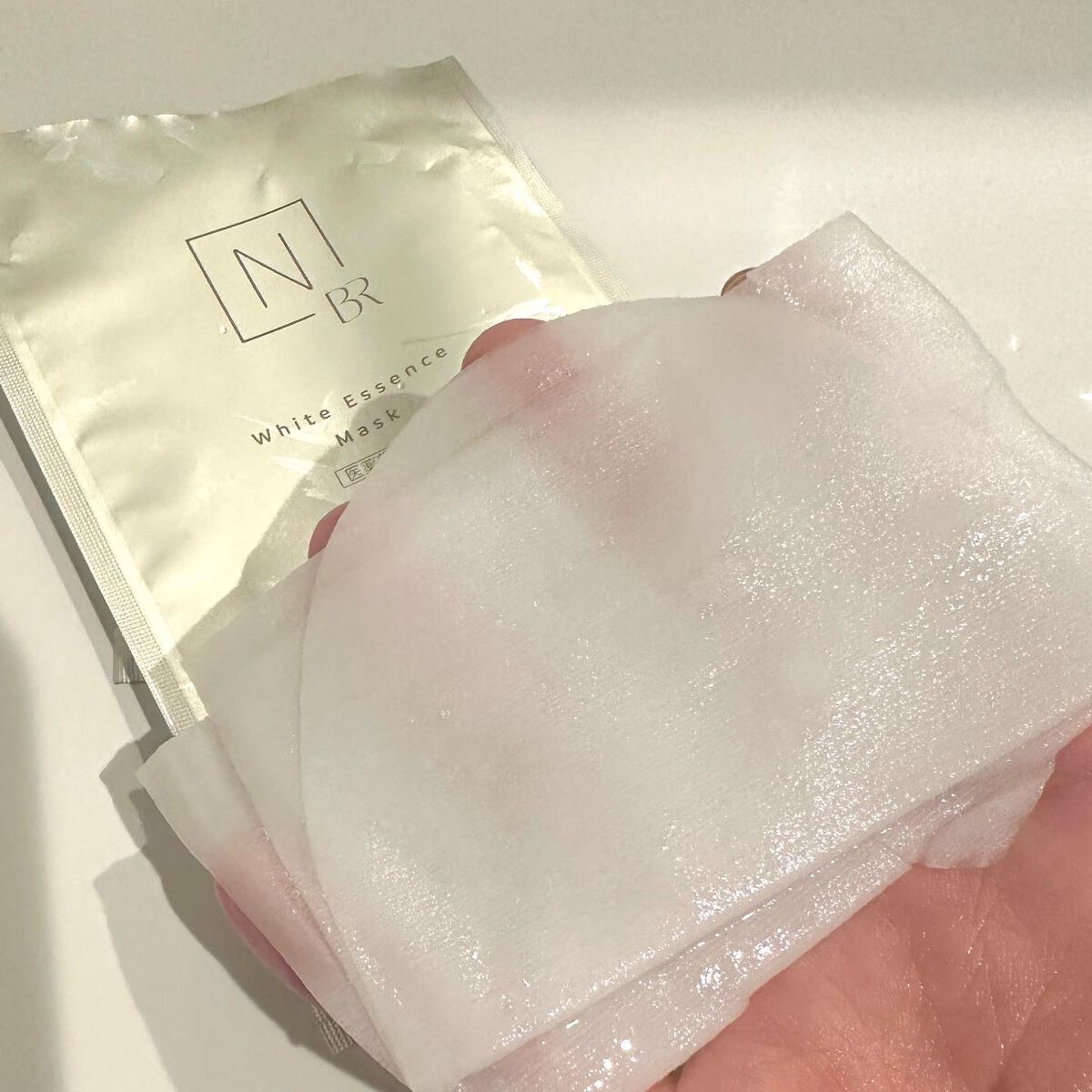 Bright ホワイト メラノリーチ エッセンス マスク/N organic/シートマスク・パックを使ったクチコミ(3枚目)
