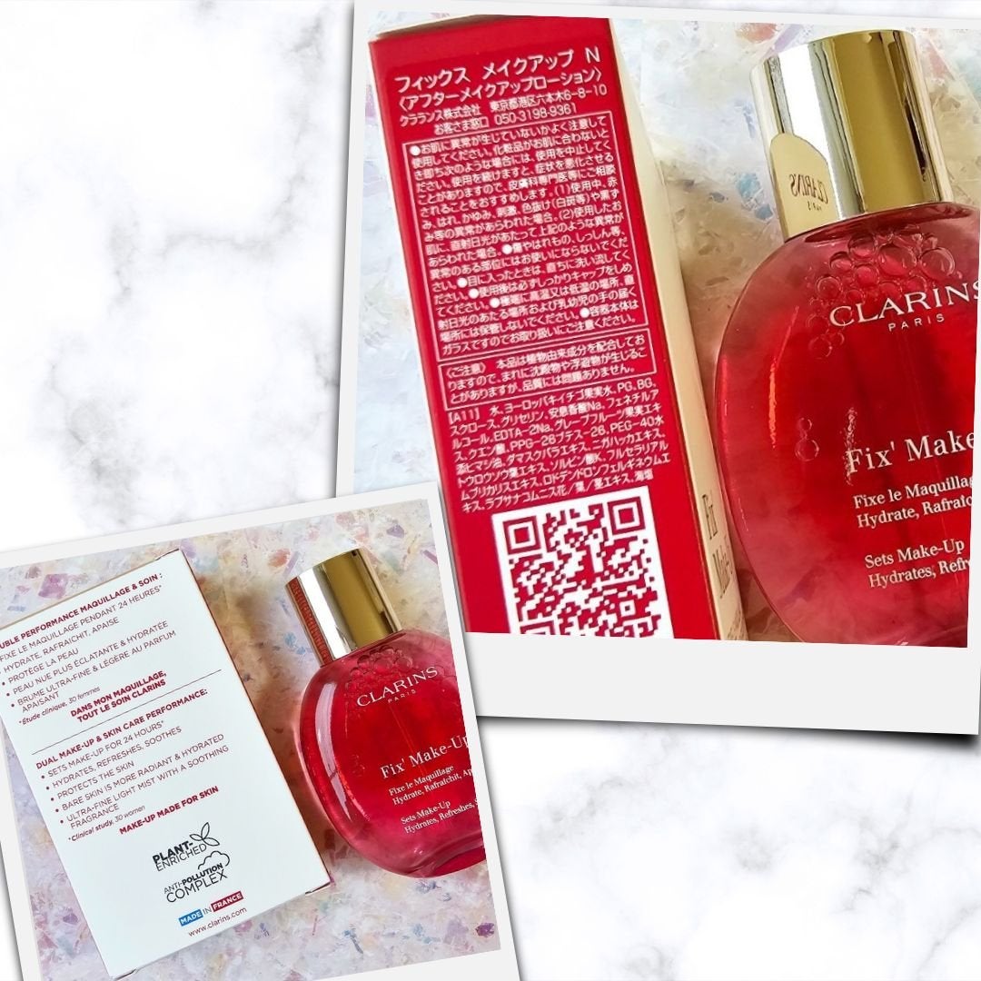 フィックス メイクアップ/CLARINS/ミスト状化粧水を使ったクチコミ(3枚目)