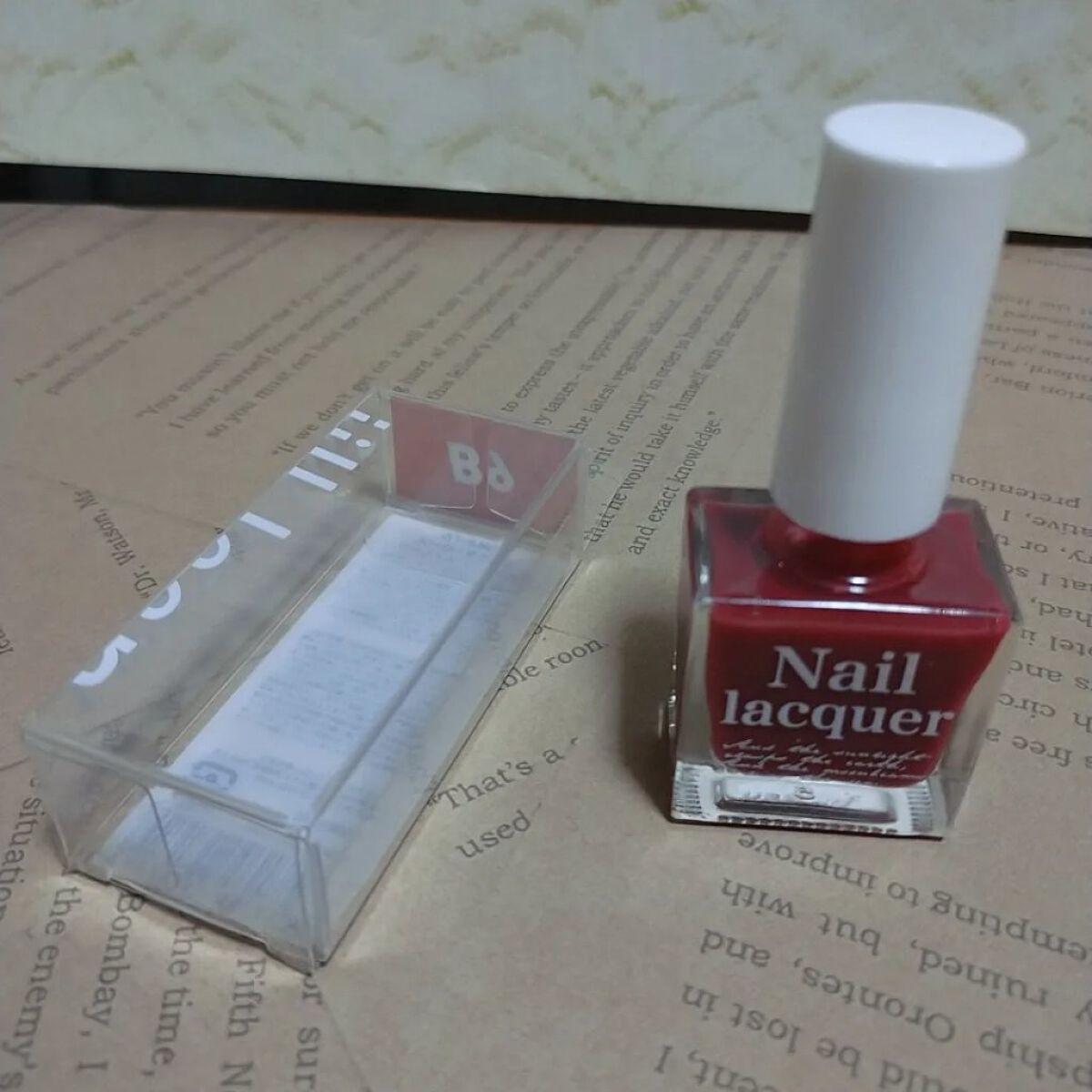 jill leen. 繊維ネイル /jill leen./マニキュアを使ったクチコミ（1枚目）