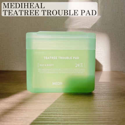 ティーツリー トラブルパッド/MEDIHEAL/トナーパッドを使ったクチコミ(2枚目)