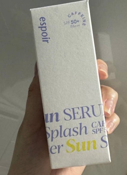 エスポア ウォータースプラッシュサンセラム/espoir/日焼け止めクリームを使ったクチコミ(2枚目)
