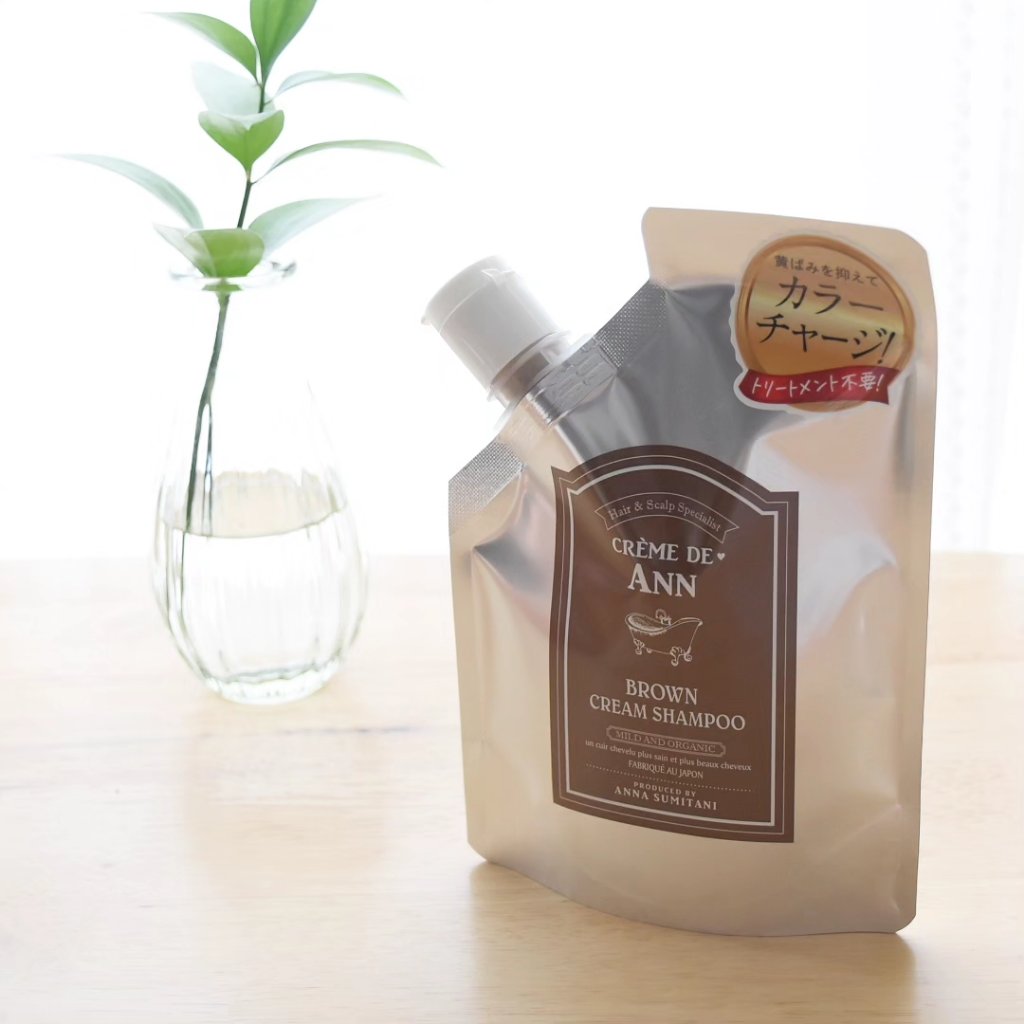 クレムドアン ブラウンクリームシャンプー/creme de Ann/市販シャンプーを使ったクチコミ（1枚目）