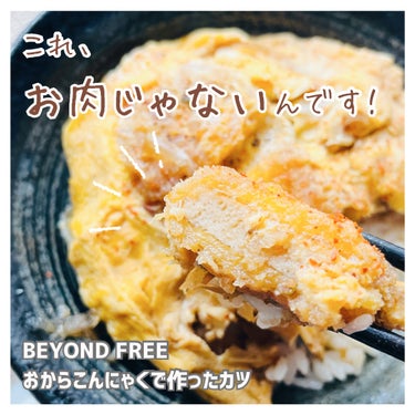 おからこんにゃくカツ/BEYOND FREE/食品を使ったクチコミ（1枚目）