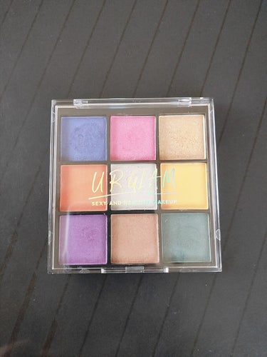 UR GLAM　BLOOMING EYE COLOR PALETTE/U R GLAM/アイシャドウパレットを使ったクチコミ（1枚目）