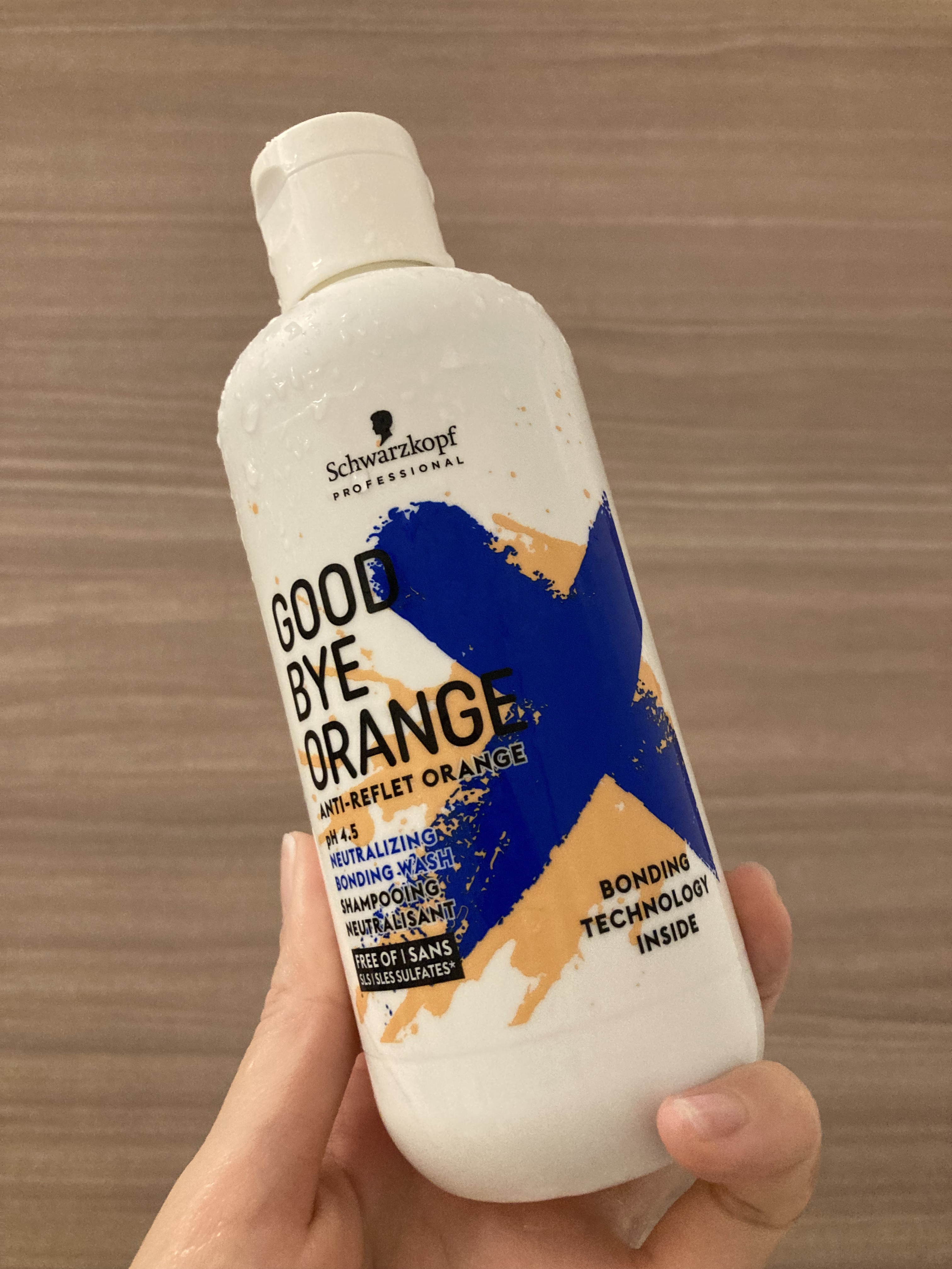 グッバイ オレンジ カラーシャンプー/シュワルツコフ プロフェッショナル/サロンシャンプーを使ったクチコミ（2枚目）