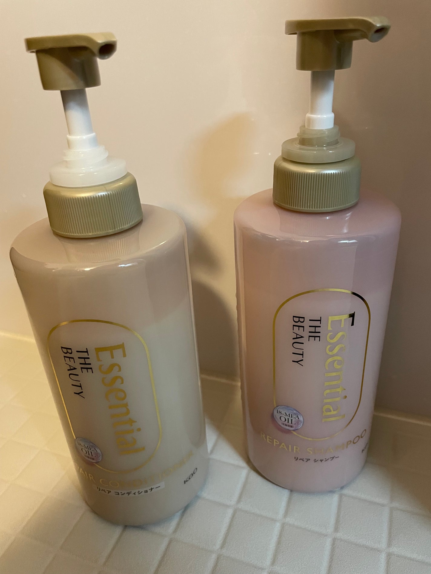 ザビューティ リペアシャンプー・コンディショナー/エッセンシャル/市販シャンプーを使ったクチコミ(1枚目)