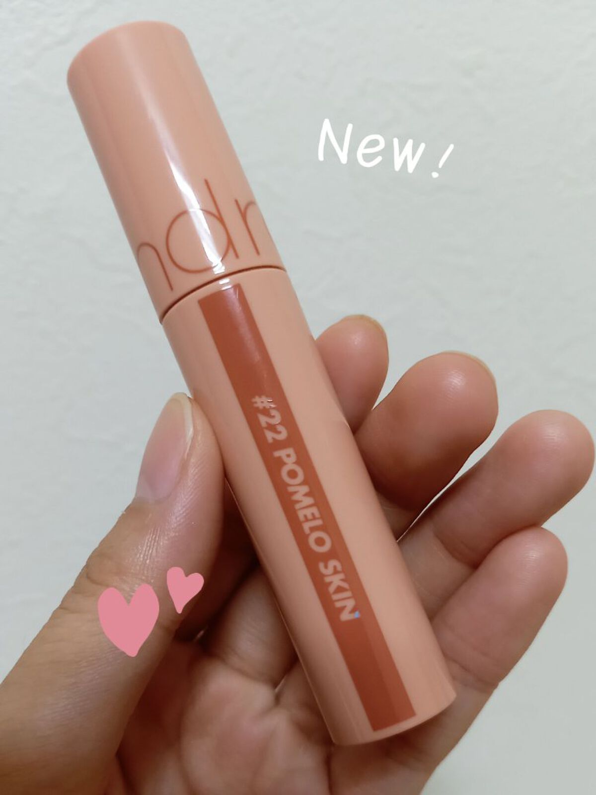 ジューシーラスティングティント/rom&nd/リップティントを使ったクチコミ（1枚目）