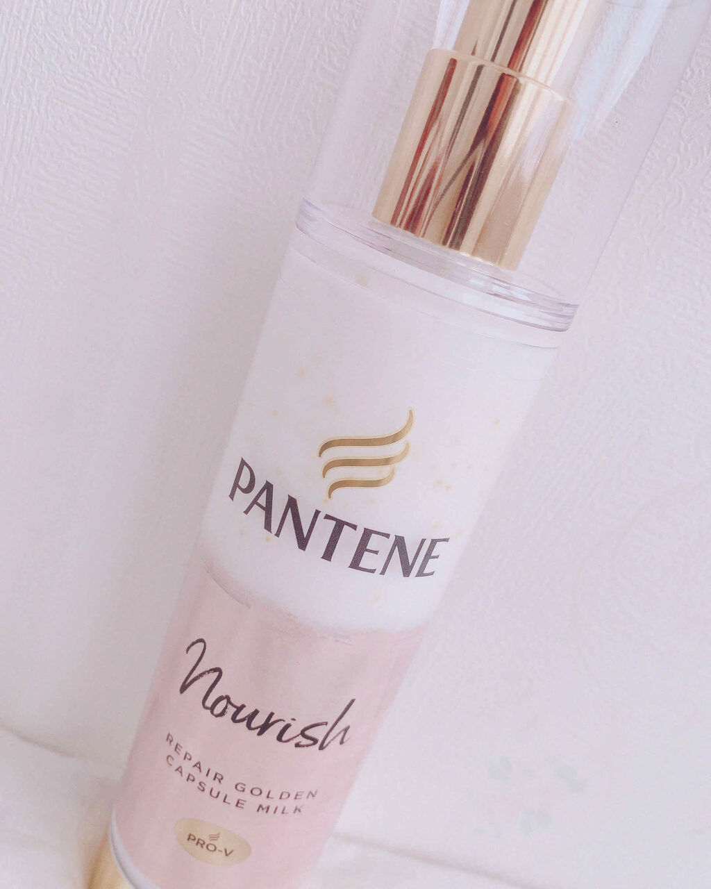 リペアー ゴールデン カプセル ミルク/パンテーン/ヘアミルクを使ったクチコミ（1枚目）