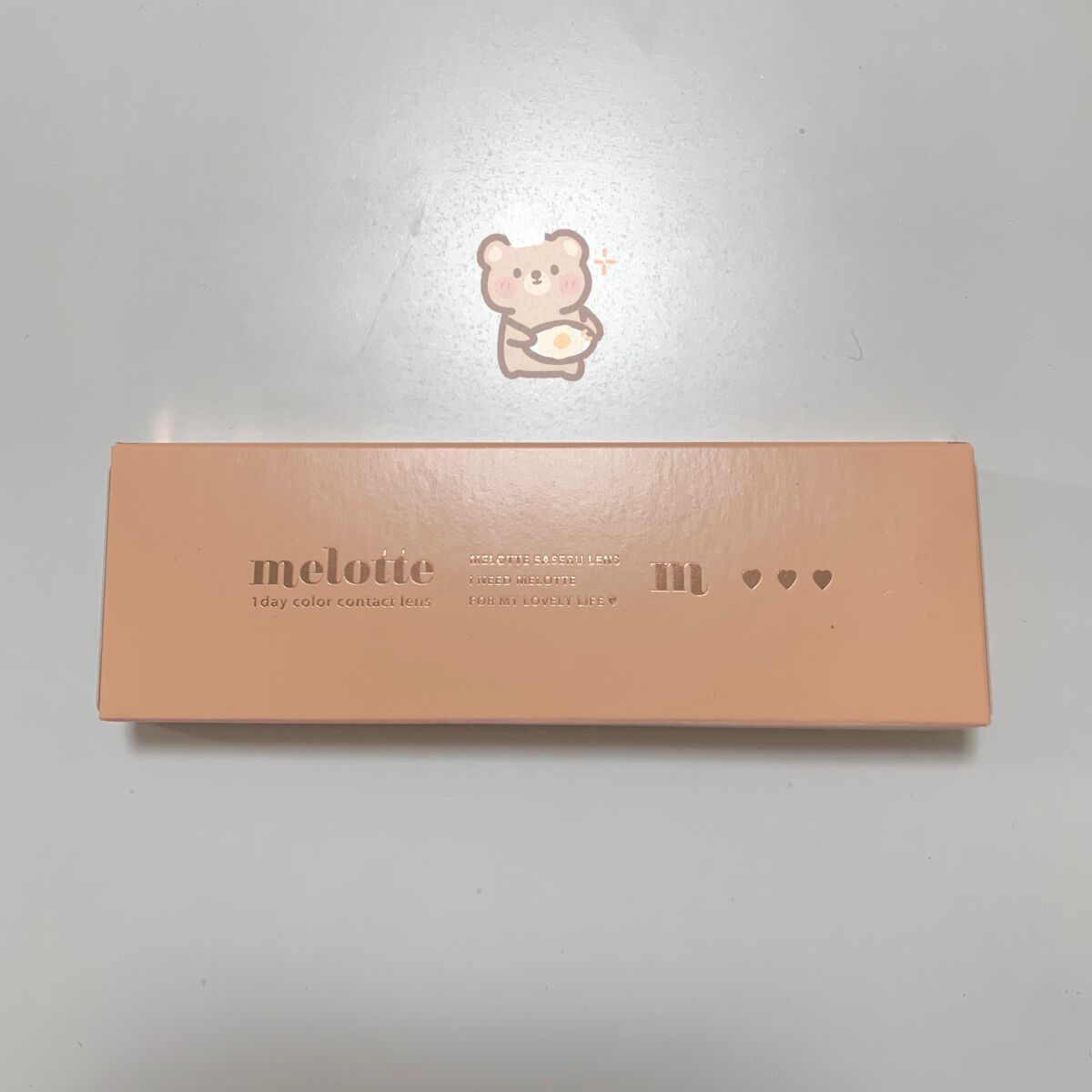 melotte 1day/melotte/ワンデー（１DAY）カラコンを使ったクチコミ（1枚目）