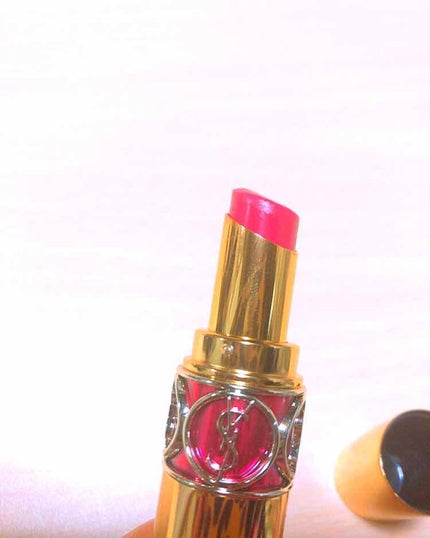 ルージュ ヴォリュプテ シャイン/YVES SAINT LAURENT BEAUTE/口紅を使ったクチコミ(2枚目)