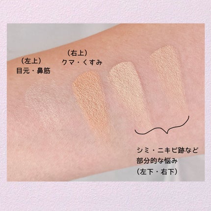 トーンパーフェクティング パレット/DECORTÉ/パレットコンシーラーを使ったクチコミ(3枚目)