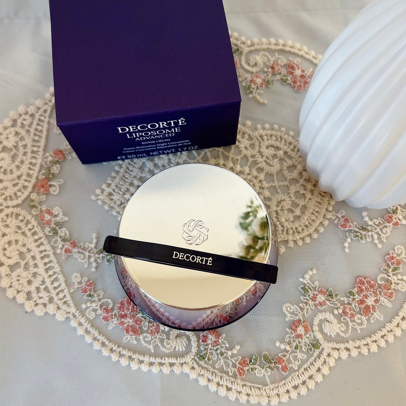 リポソーム アドバンスト リペアクリーム/DECORTÉ/フェイスクリームを使ったクチコミ(5枚目)