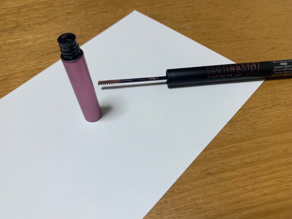 ブロウインク カラーティントデュオ/MAYBELLINE NEW YORK/眉ティントを使ったクチコミ(4枚目)