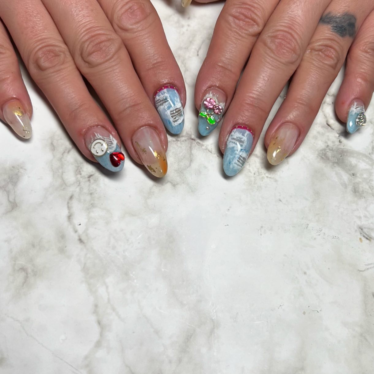 #こだわりネイル,#デニムネイル,#ネイル,#ニュアンスネイル,#スカルプネイル,#ジェルネイル,#ママネイル,#ギャルネイル,#大人ネイル,#派手ネイル,#ネイル,#城陽ネイル,#京都ネイル,#大阪ネイル,#奈良ネイルのネイルデザイン