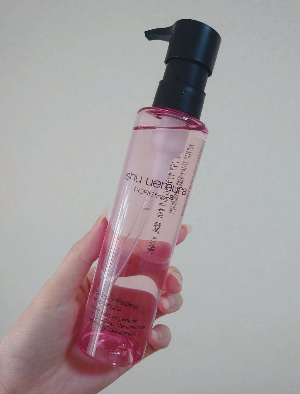 フレッシュ クリア サクラ クレンジング オイル/shu uemura/オイルクレンジングを使ったクチコミ(1枚目)