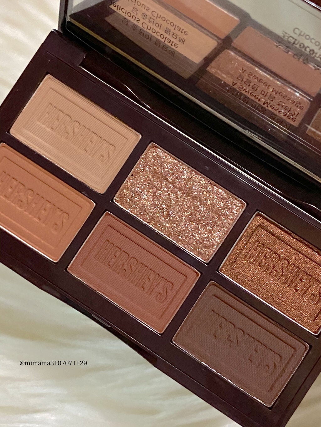 ハーシー プレイカラーアイズミニ/ETUDE/アイシャドウパレットを使ったクチコミ(2枚目)