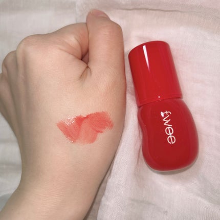 フィー 3Dボリューミンググロス/fwee/リップグロスを使ったクチコミ(4枚目)