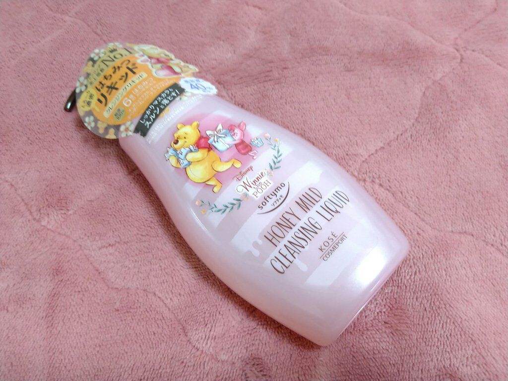 【帰省中】 実家用 置きコスメ♡
クレンジングがなかったので近くのドラッグストアで買いました！
もったりめ（？）のリキッドで、はちみつのいい香り♡

ファンケルのマイルドクレンジングオイルしか信じていなかったのですが、これもしっかり落ちる！