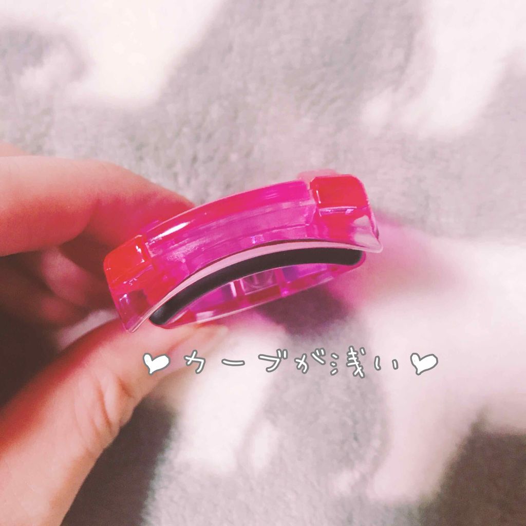 PCアイラッシュカーラー ピンク/貝印/ビューラーを使ったクチコミ（3枚目）