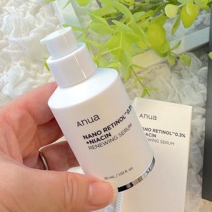 レチノール0.3 ナイアシンリニューイングセラム/Anua/美容液を使ったクチコミ(4枚目)