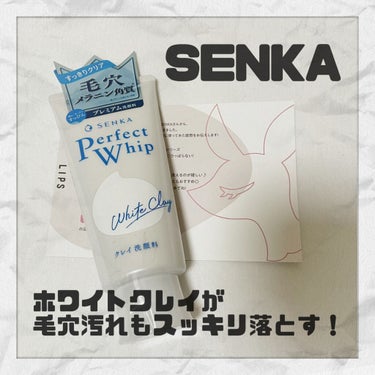 パーフェクトホワイトクレイ/SENKA（専科）/洗顔フォームを使ったクチコミ（1枚目）