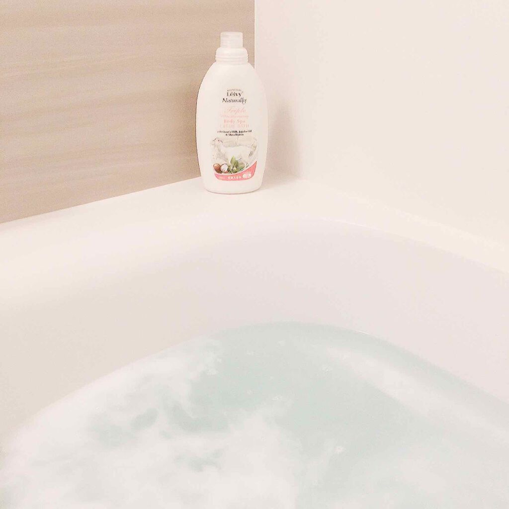 レイヴィー クリームバス ゴートミルク 1000ml/Leivy/保湿系入浴剤を使ったクチコミ(6枚目)