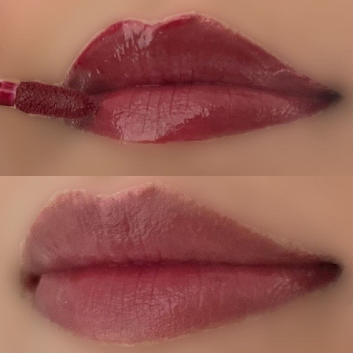 キャンディラップリッチカラー 03 ルビーサングリア/キャンメイク/リップグロスを使ったクチコミ（2枚目）