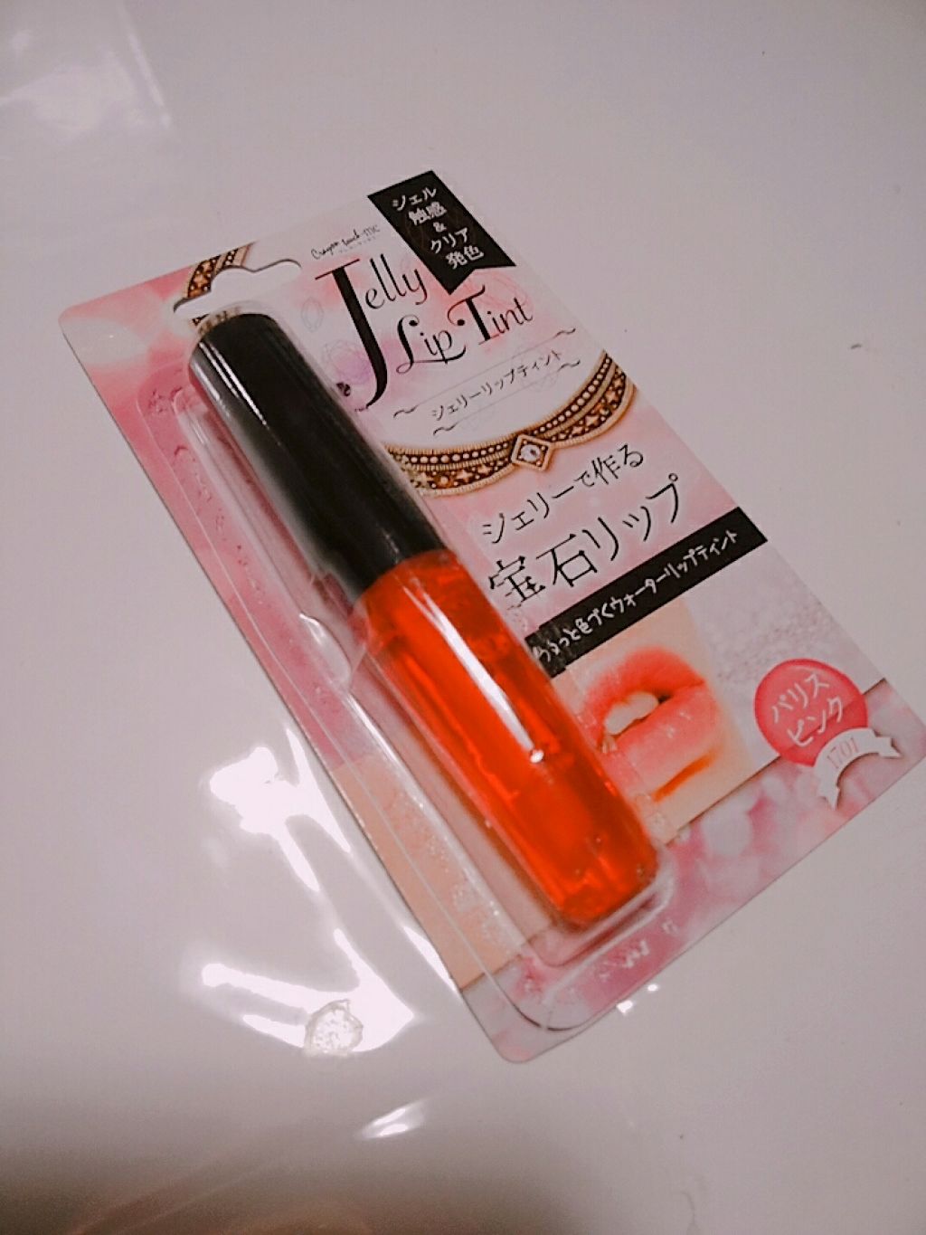 ジェリーリップティント/キャンドゥ/リップティントを使ったクチコミ（1枚目）