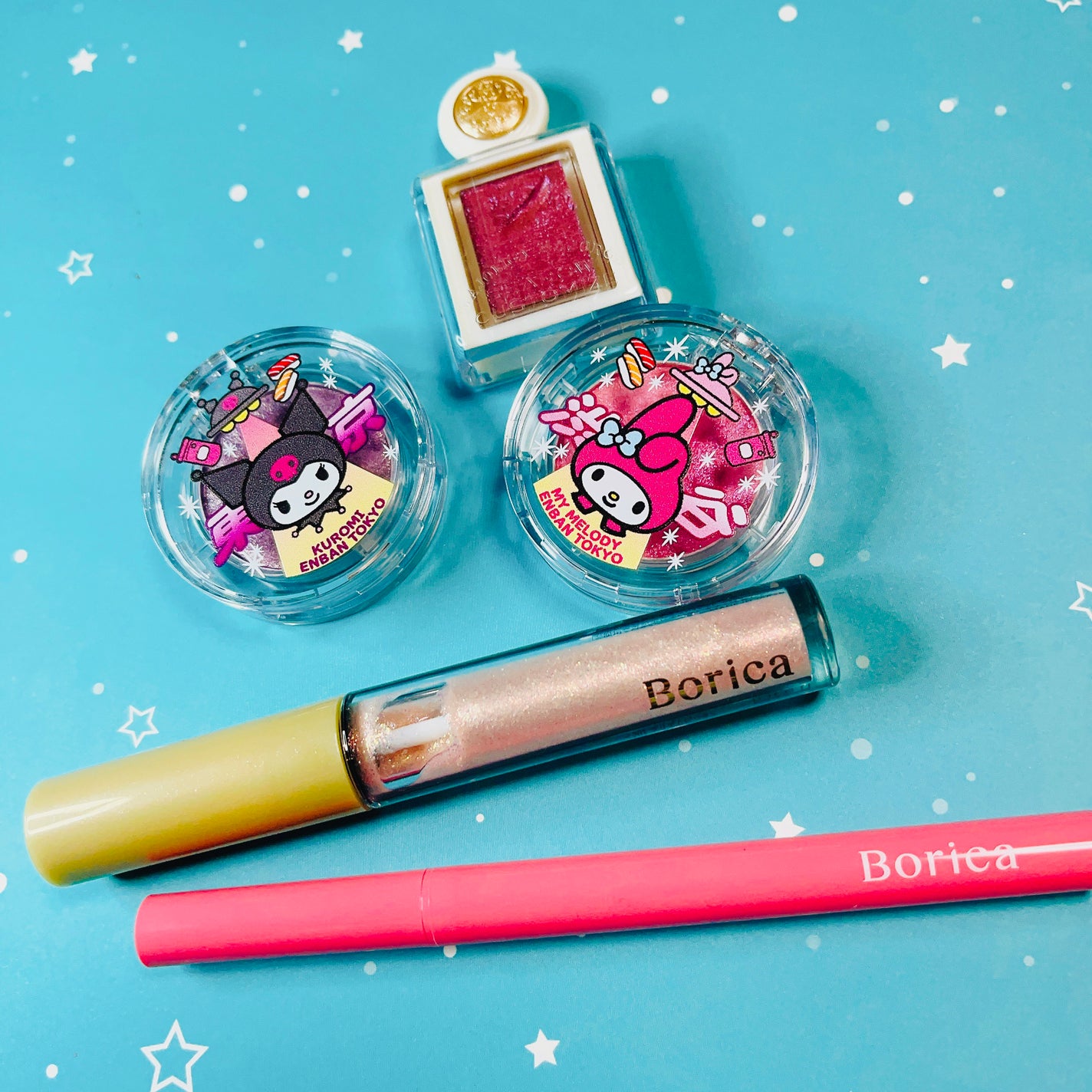 マルチグリッターカラー/ENBAN TOKYO/単色アイシャドウを使ったクチコミ(1枚目)