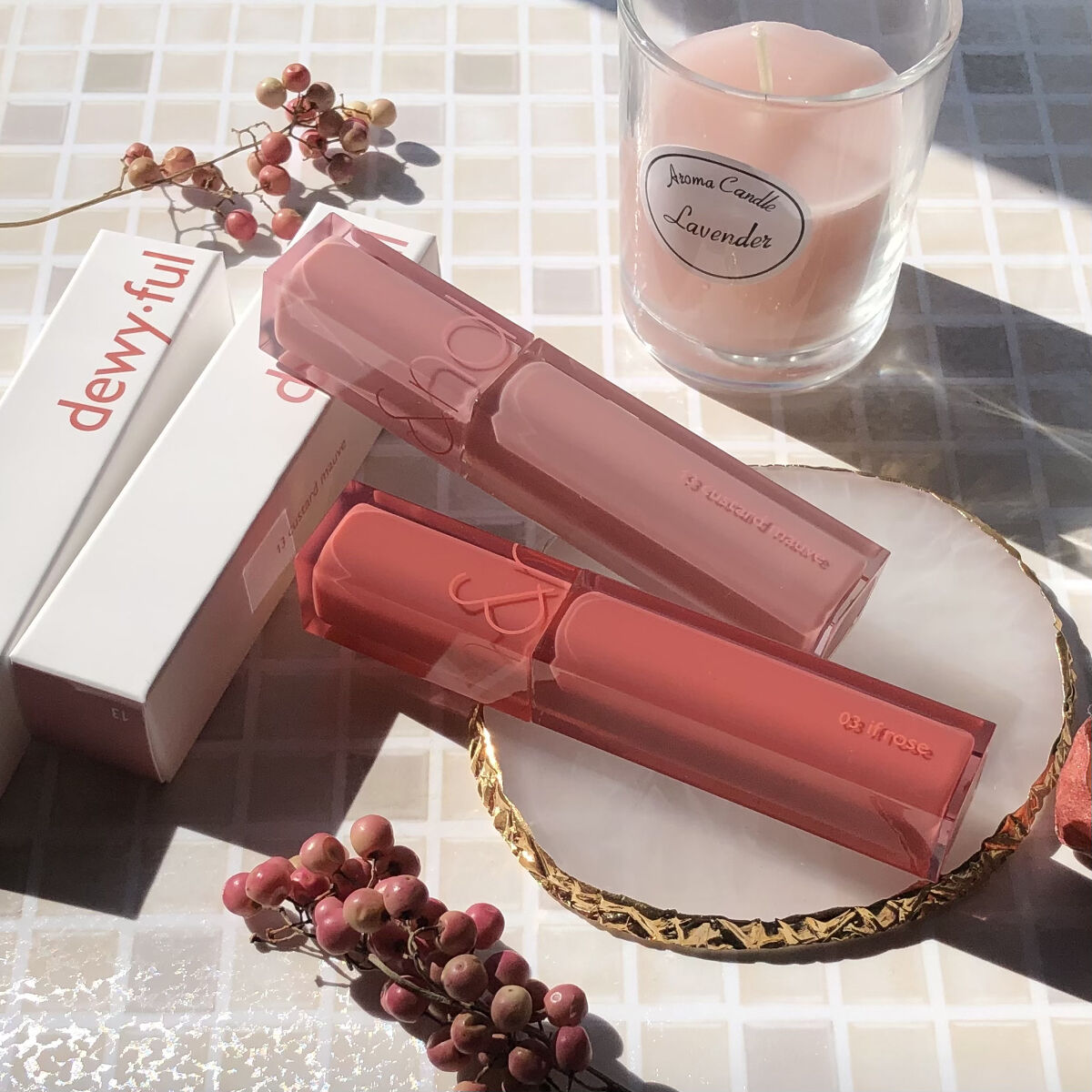 デュイフルウォーターティント/rom&nd/リップティントを使ったクチコミ（1枚目）