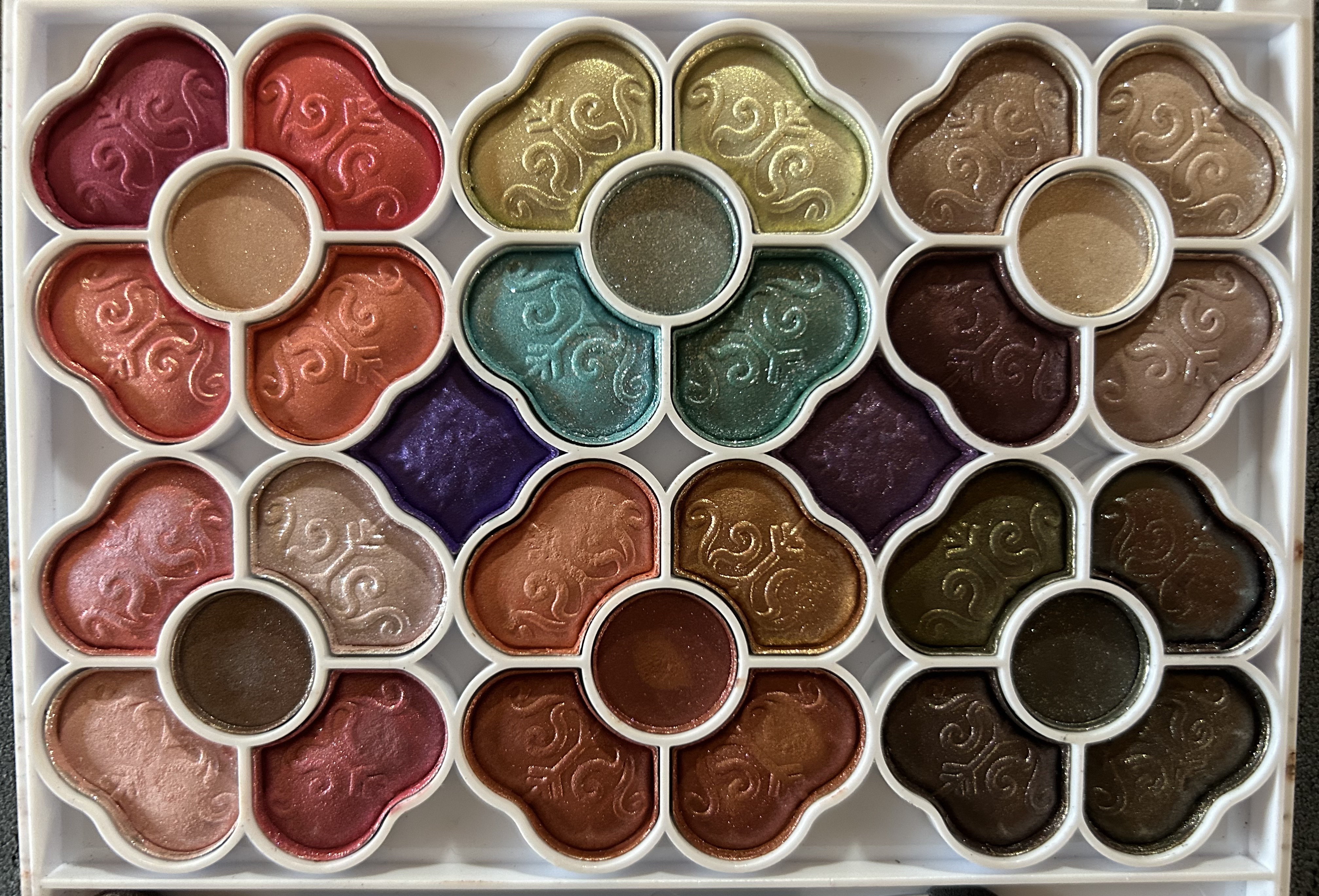 アイカラーパレット/ティアラガール/アイシャドウパレットを使ったクチコミ（1枚目）