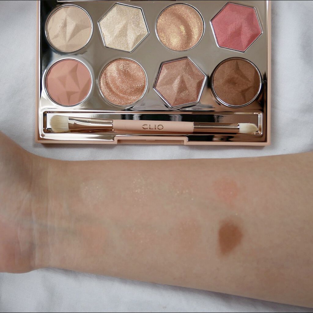 プリズム エアー アイ パレット/CLIO/アイシャドウパレットを使ったクチコミ（3枚目）