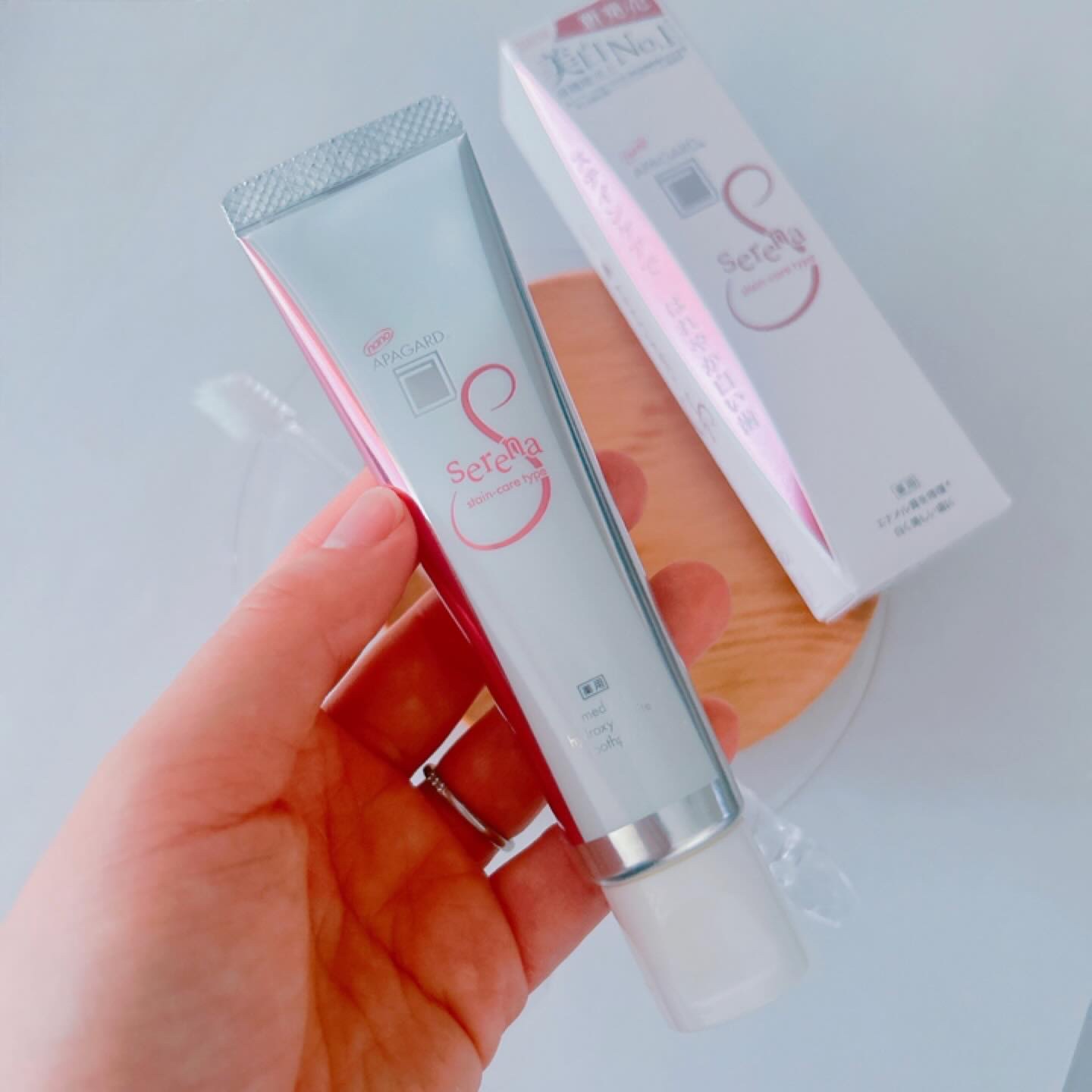 アパガードクリスタル歯ブラシ/アパガード/歯ブラシを使ったクチコミ（2枚目）