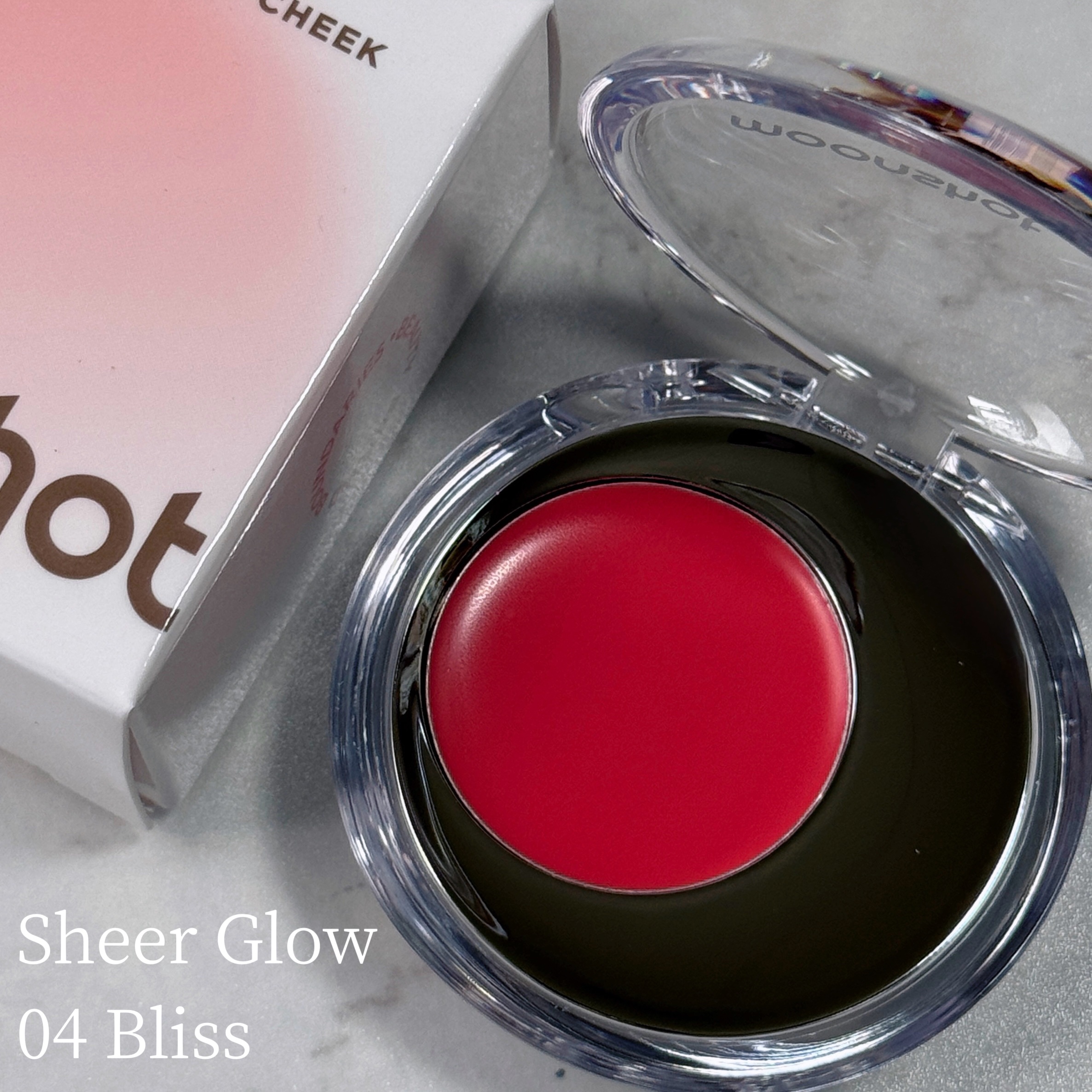 メルティングムードリップ&チーク/moonshot/ジェル・クリームチークを使ったクチコミ（3枚目）