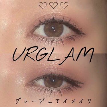 UR GLAM　BLOOMING EYE COLOR PALETTE/U R GLAM/アイシャドウパレットを使ったクチコミ（1枚目）