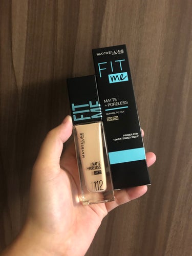 フィットミー リキッドファンデーション R/MAYBELLINE NEW YORK/リキッドファンデーションを使ったクチコミ（1枚目）