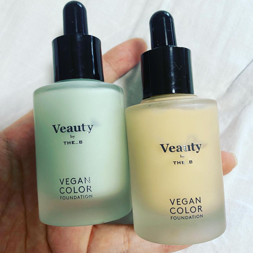 ヴィーガン カラーファンデーション/Veauty by THE_B/リキッドファンデーションを使ったクチコミ(1枚目)
