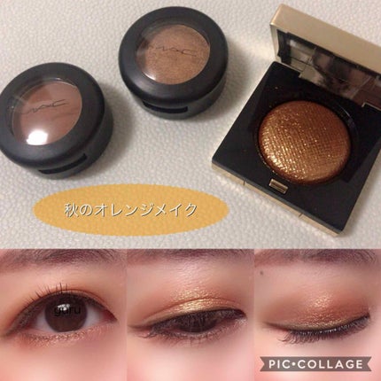 スモール アイシャドウ アンバー ライト/M・A・C/単色アイシャドウを使ったクチコミ(1枚目)