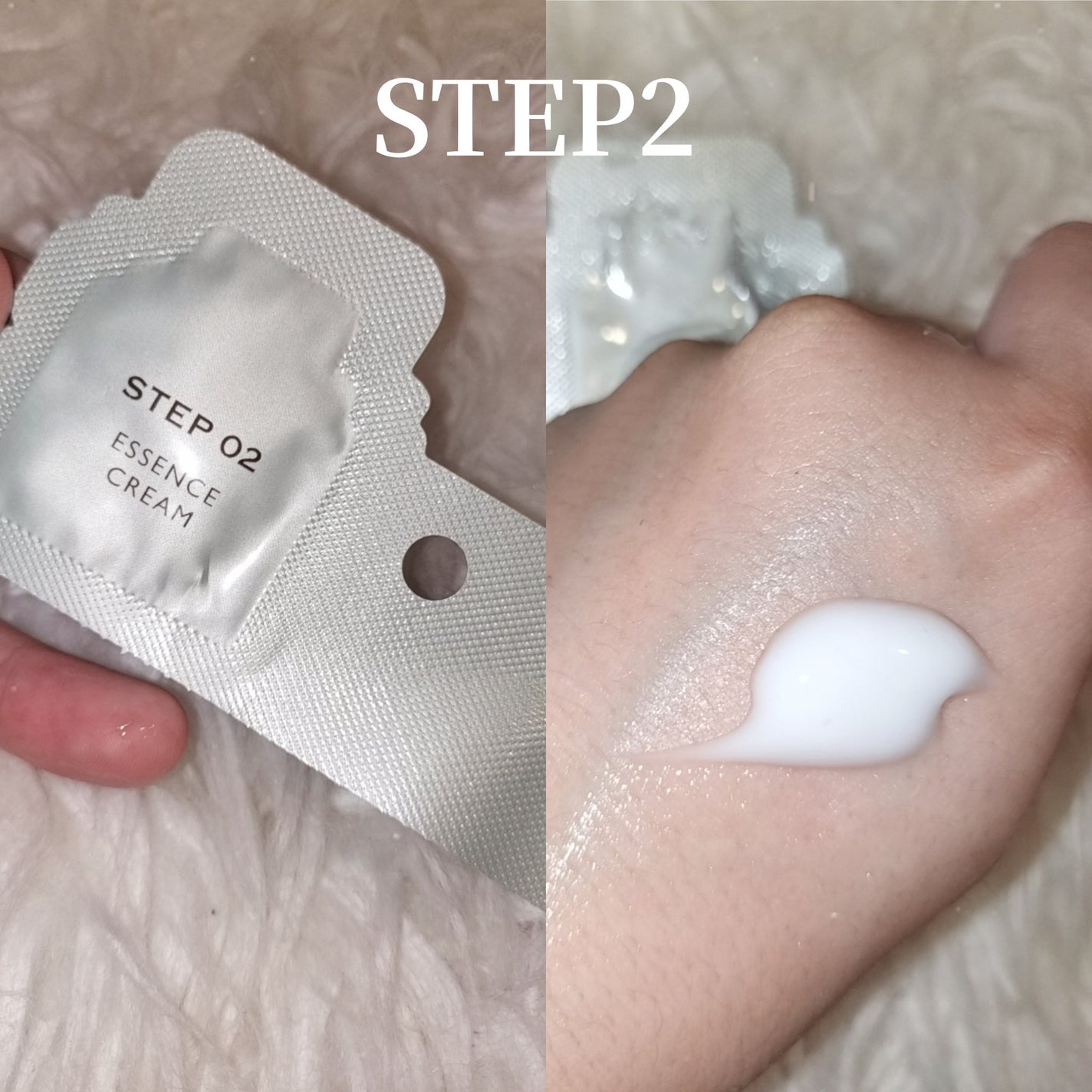 ディープモイスチャー マスク (ケアクリーム付き)/cerXcer/シートマスク・パックを使ったクチコミ(4枚目)